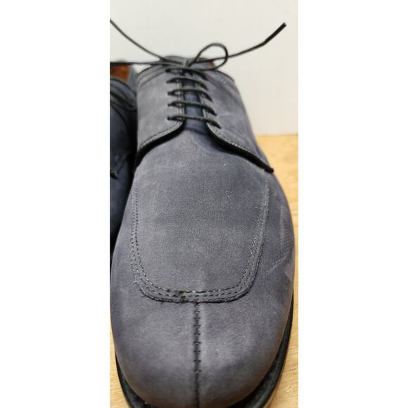Allen Edmonds 3985 Denton Gray Suede Split Toe Oxfords Dress Shoes 10D main image 12